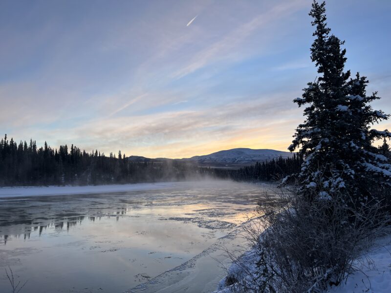 Chasing clear skies in Kluane